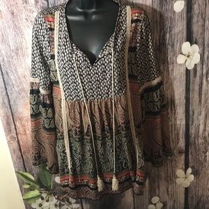 C’isa peasant top